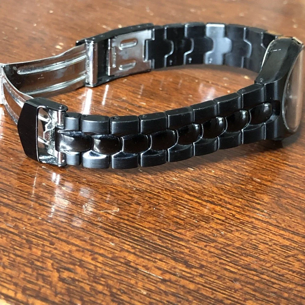 Bulova Marine Star 29mm‎ Black Date Dial Quartz Watch New Battery Works